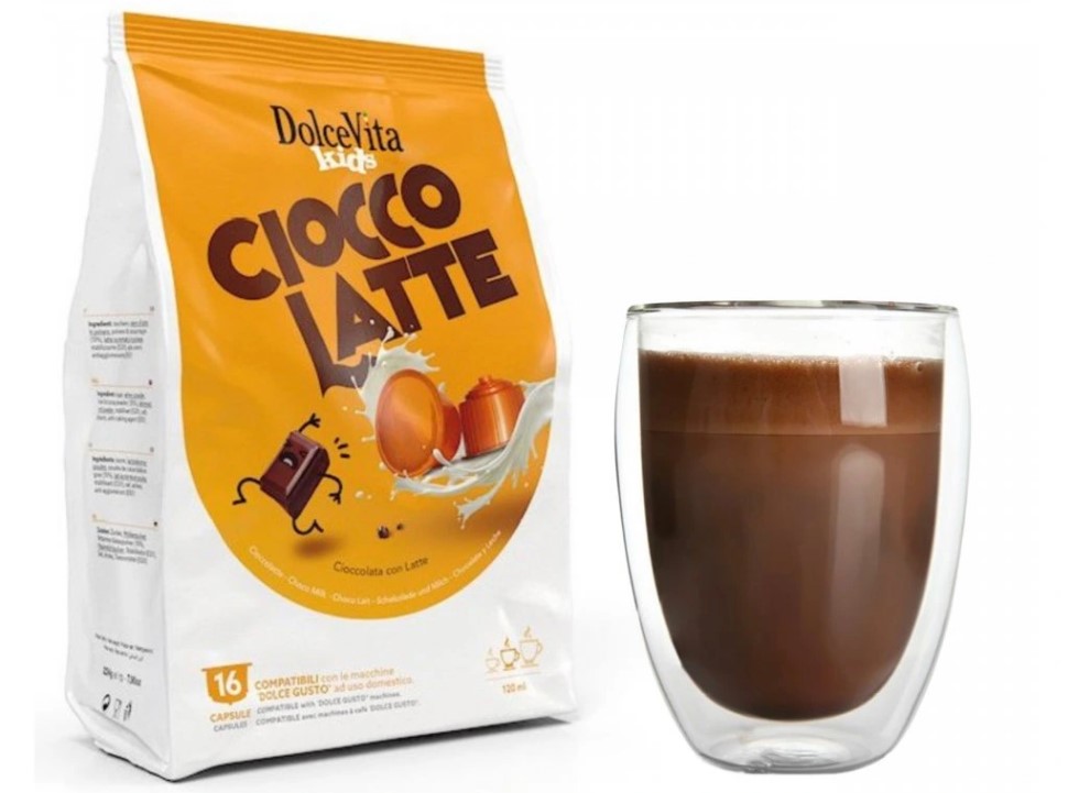 Dolce Vita MILK CHOCOLATE to Dolce Gusto 16 capsules