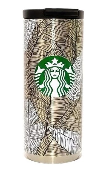 Starbucks Original Travel Mug - Limited edition - Stainless Steel Leaf Edition 350ml