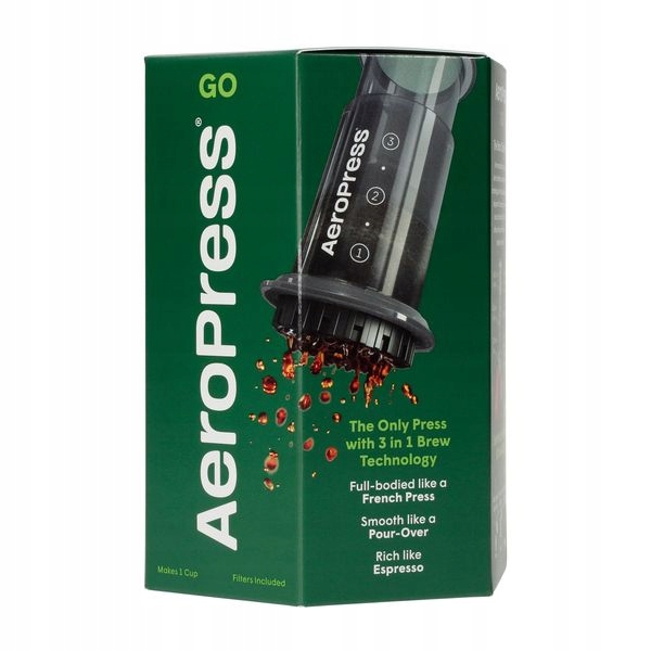AeroPress Go Coffee Maker with Filters Set