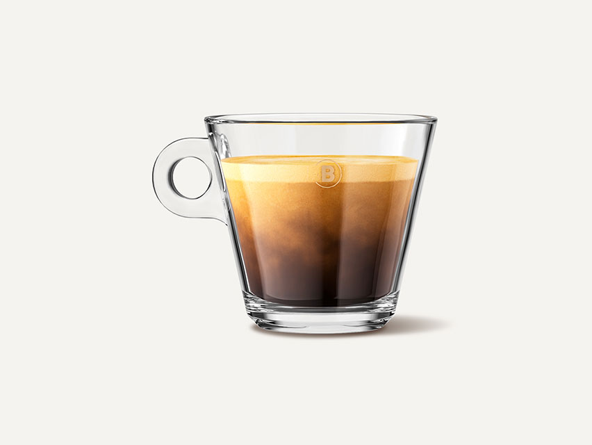 lungo coffee glasses I CoffeeB 1PCS