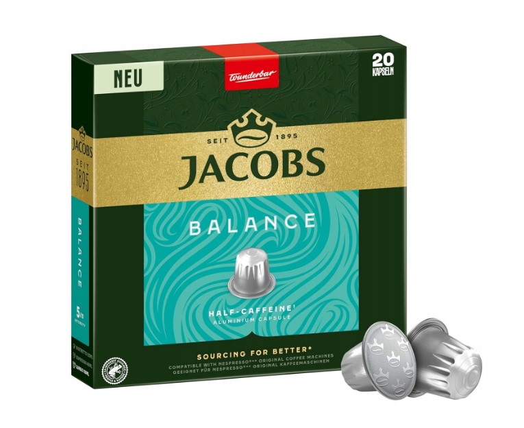 Nespresso Jacobs Kronung Balance capsules 20 pcs
