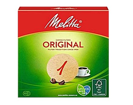 Filtre Original Papier Brun BG Rond N°1 100