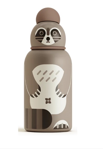 Raccoon Children's Water Bottle - Waterdrop - 400 ml
