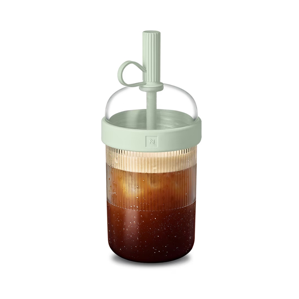 LIMITED EDITION NESPRESSO Nomad ICED Tumbler Mug Light Green