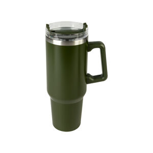 ERNESTO® Stainless steel thermos cup green