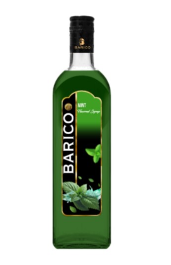 Barico Peppermint Flavored Syrup-1L