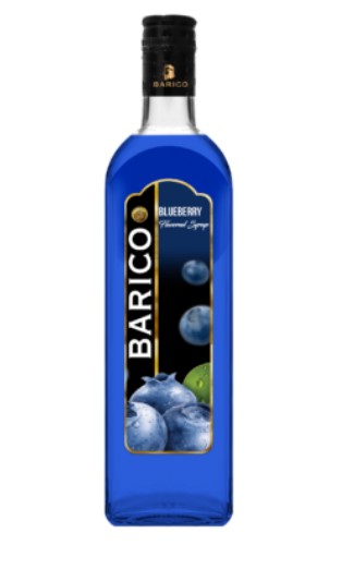 Barico Blueberry Flavored Syrup-1L
