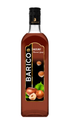 Barico Hazelnut Flavored Syrup-1L