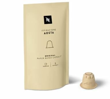 Nespresso Inspiration Aosta 10 Paper Capsules