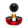 NESCAFE DOLCEGUSTO MACHINE DROP - KRUPS - BLACK/RED