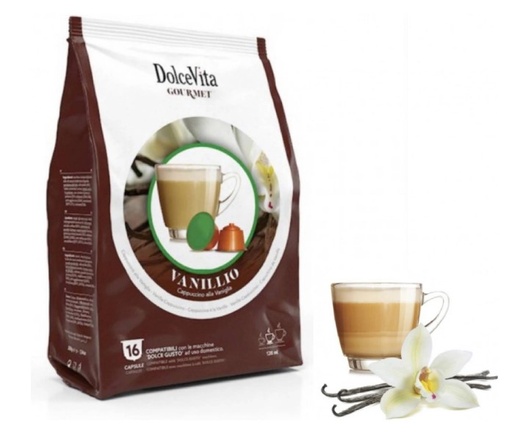 Vanilla Cappuccino Dolce Vita 16 Capsules