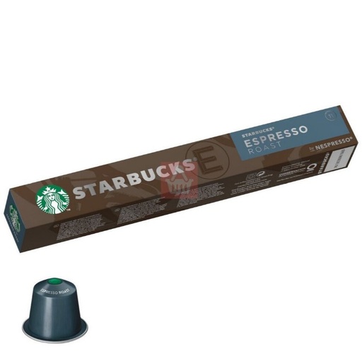 Starbucks espresso roast,Nespresso Coffee Capsules, 10 capsules, Int 10