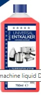 500ml descaler (red)coffee machine liquid DeLonghi Jura Saeco AEG Bosch
