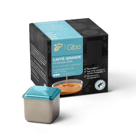 Tchibo Qbo Caffè Grande Kirinyaga Baya, 27 capsules, intensity 3/10