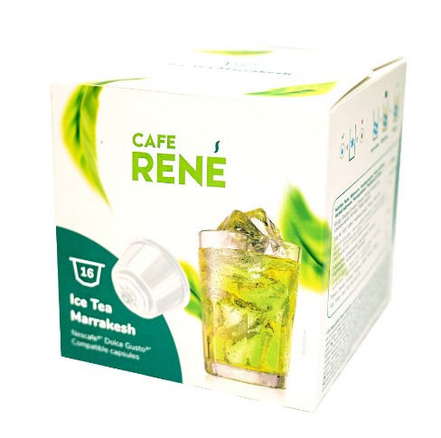 Marrakesh Ice Tea - Café Rene 16 pods for Dolce Gusto