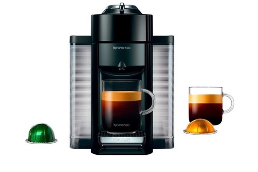 Nespresso Vertuo Coffee De'Longhi Piano Black
