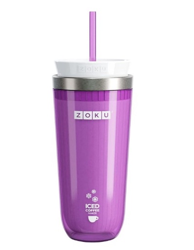 ZOKU- tassimo Instant Iced Coffee Maker. Purple