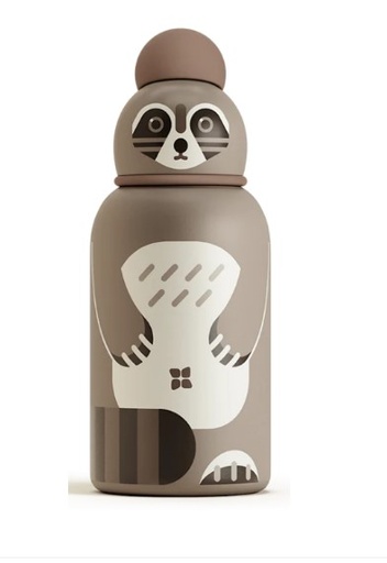 Raccoon Children's Water Bottle - Waterdrop - 400 ml