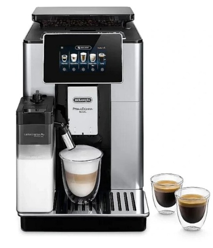 DeLonghi PrimaDonna Soul 610.55 ECAM, Silver/Black