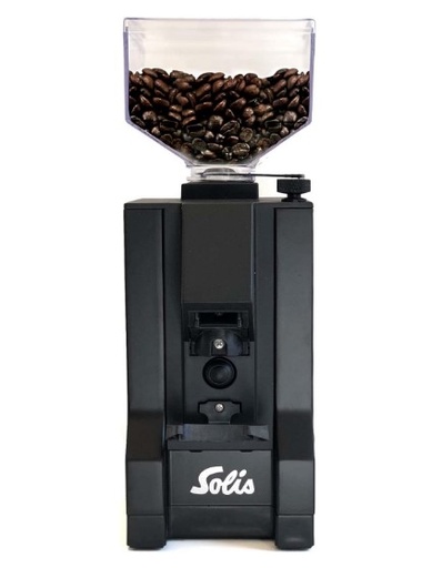Solis Eureka Mignon Mill 1663 Electric Coffee Grinder - Coffee Grinder - 22 Grinding Levels - Compact Design - 250 g Capacity - Black