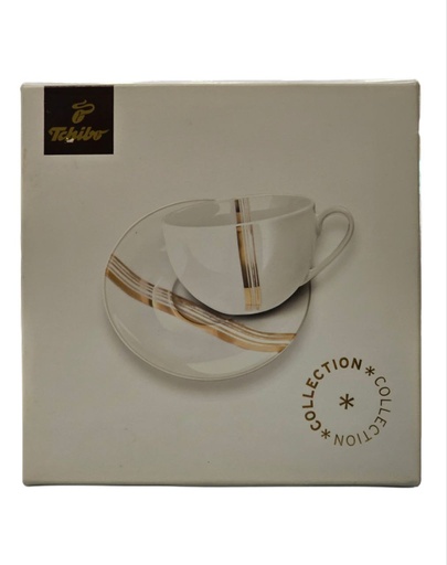 Tchibo limted edition Cup -gold and white- 350 ml