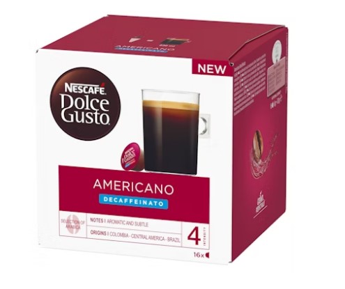 Nescafé Dolce Gusto Americano Decaffeinated 16