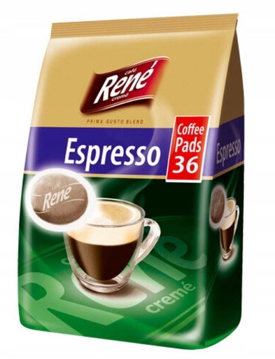 Rene Espresso 36 pods for Senseo PADS
