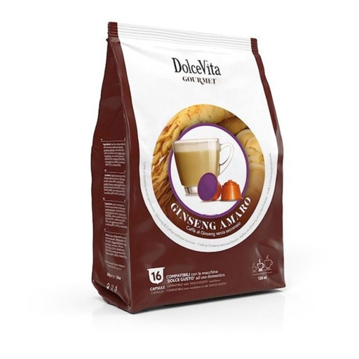 GINSENG AMARO capsules NESCAFE' DOLCE GUSTO Dolce Vita